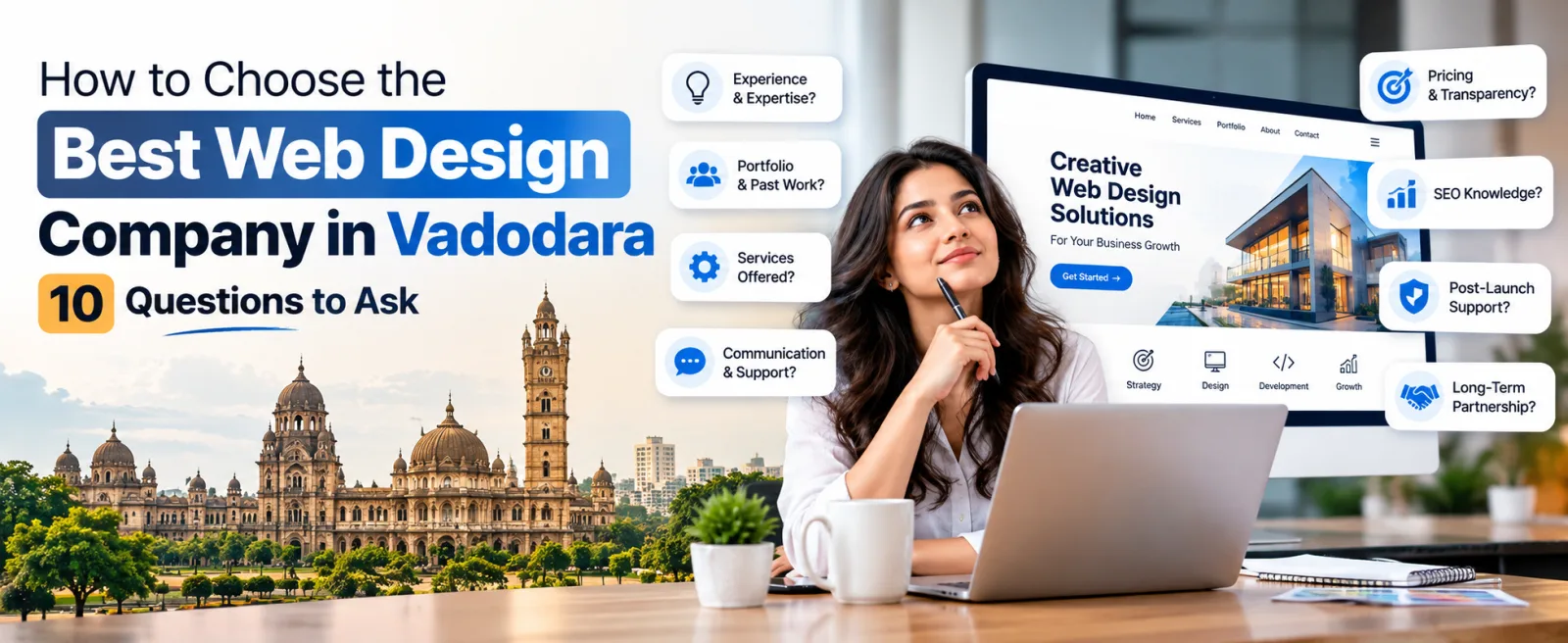 How to Choose the Best Web Design Company in Vadodara: 10 Questions to Ask